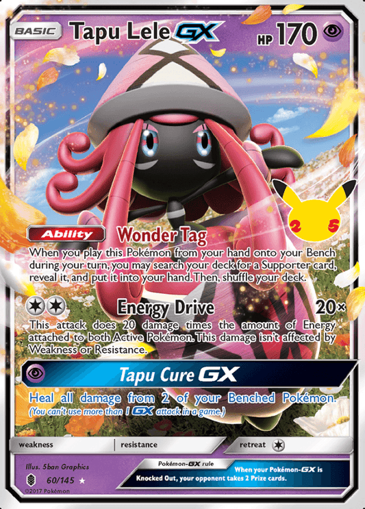 Tapu Lele-GX Classic Collection - Pokemon Celebrations - Volution Cards and Collectables