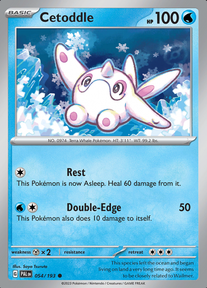 054/193 - Cetoddle - Paldea Evolved