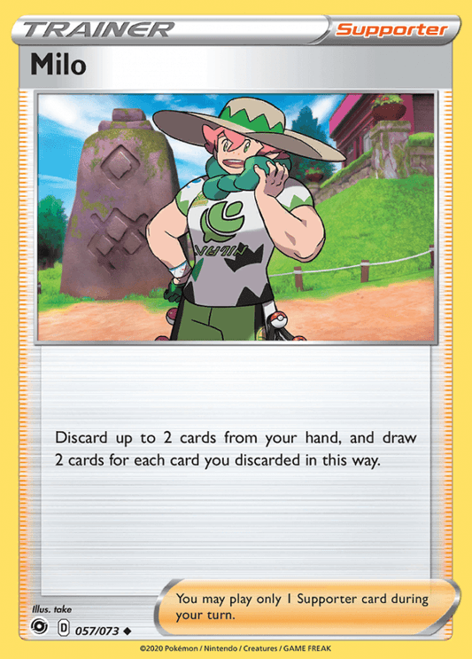 057/073 Milo - Champions Path - Volution Cards and Collectables