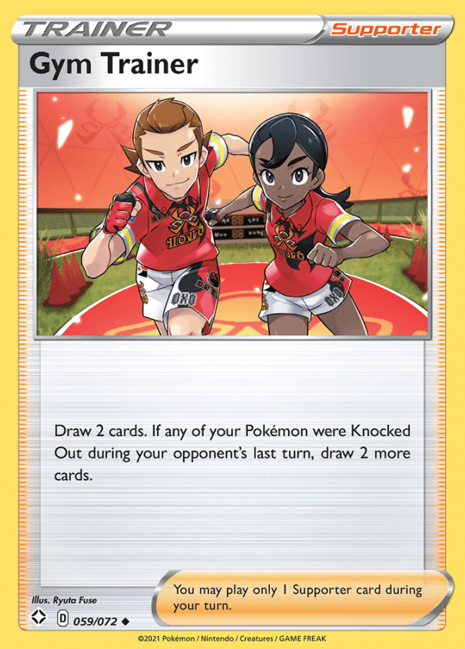 059/072 Gym Trainer - Shining Fates - Volution Cards and Collectables