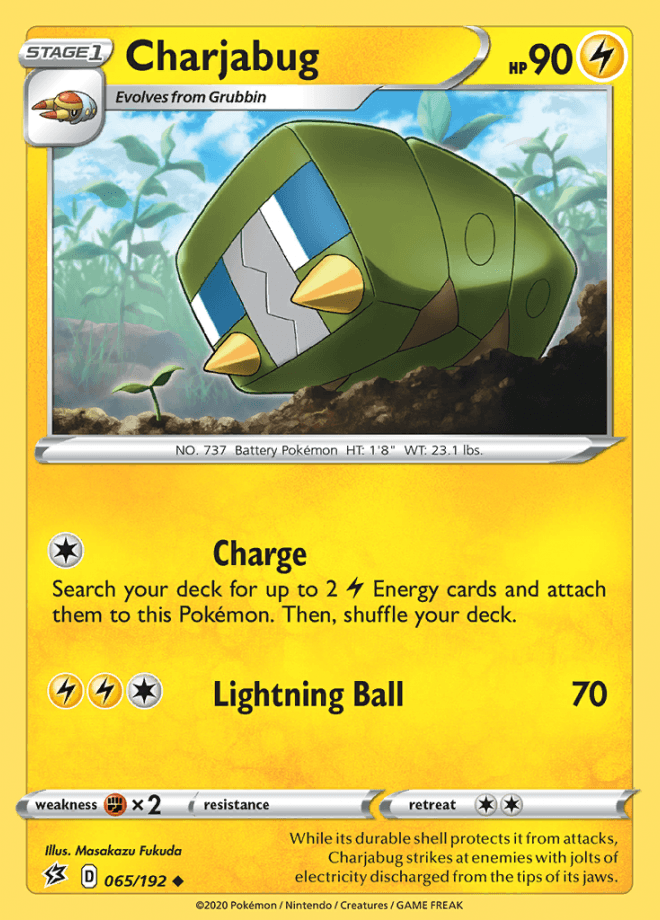 065/192 Charjabug - Rebel Clash - Volution Cards and Collectables