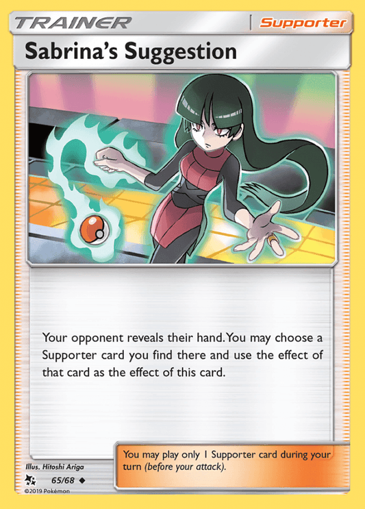 065/68 Sabrina's Suggestion - Hidden Fates - Volution Cards and Collectables