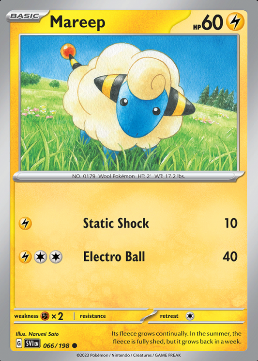 066/198 Mareep - S&V Base