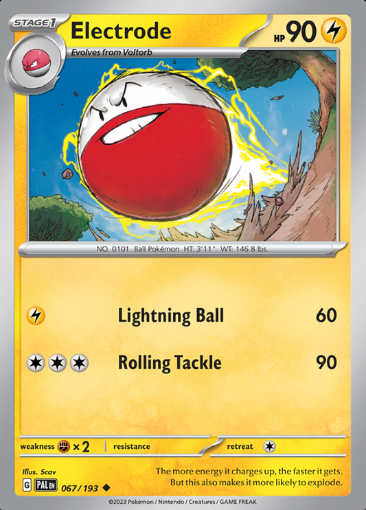 067/193 - Electrode - Paldea Evolved