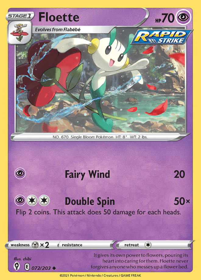 072/203 Floette - Evolving Skies - Volution Cards and Collectables