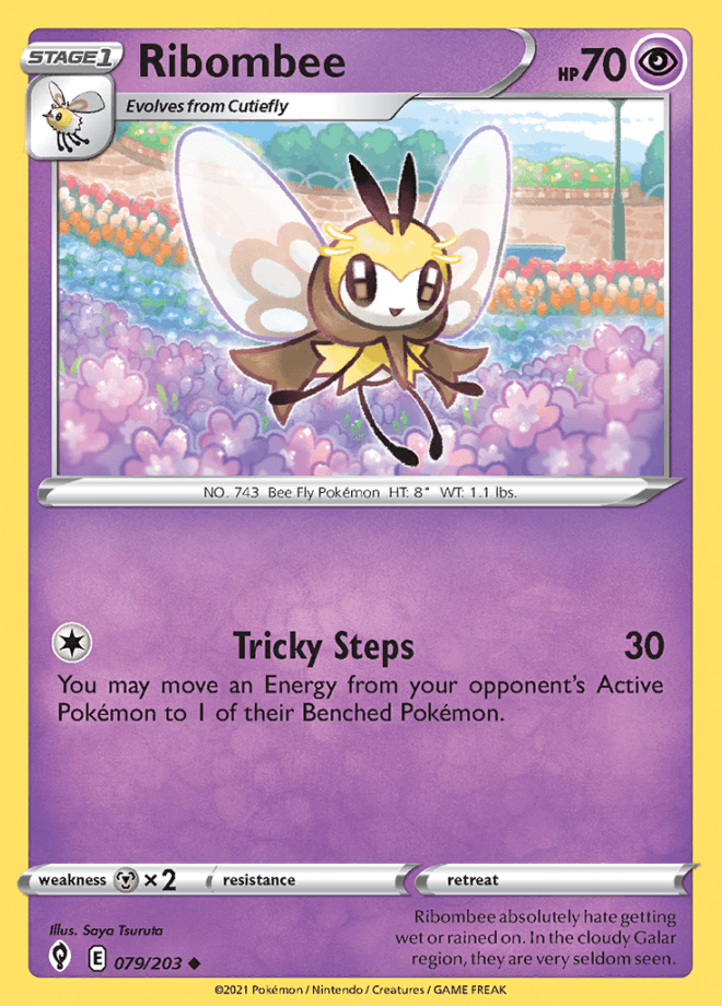 079/203 Ribombee - Evolving Skies - Volution Cards and Collectables