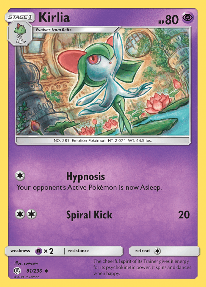 081/236 Kirlia - Cosmic Eclipse - Volution Cards and Collectables