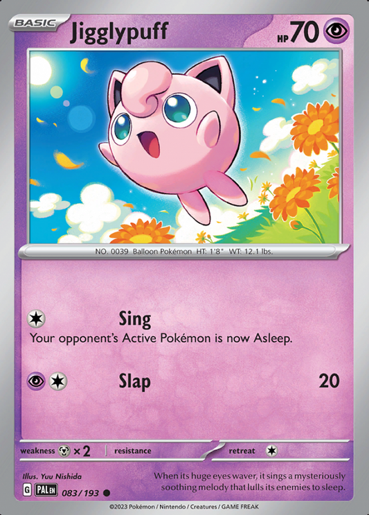 083/193 - Jigglypuff - Paldea Evolved