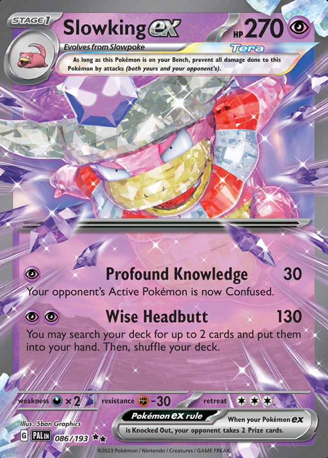 086/193 - Slowking ex - Paldea Evolved