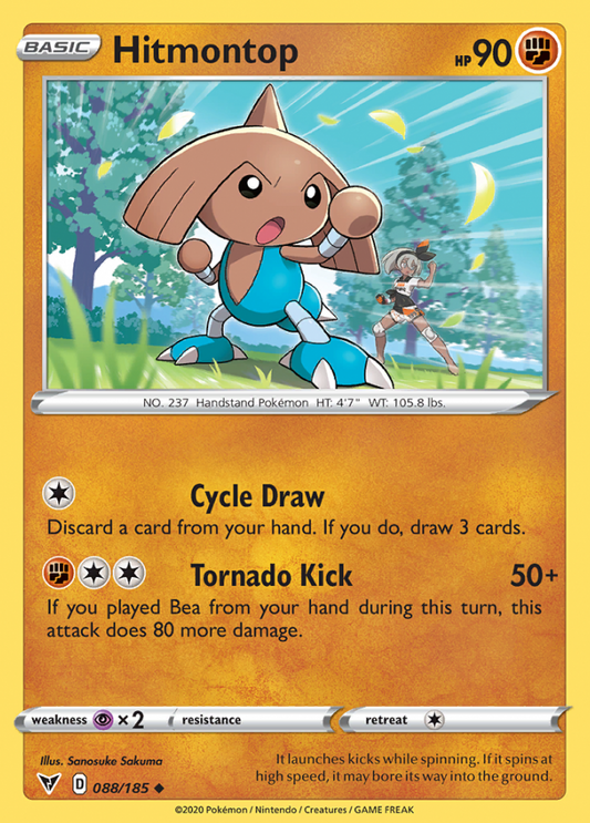 088/185 Hitmontop - Vivid Voltage