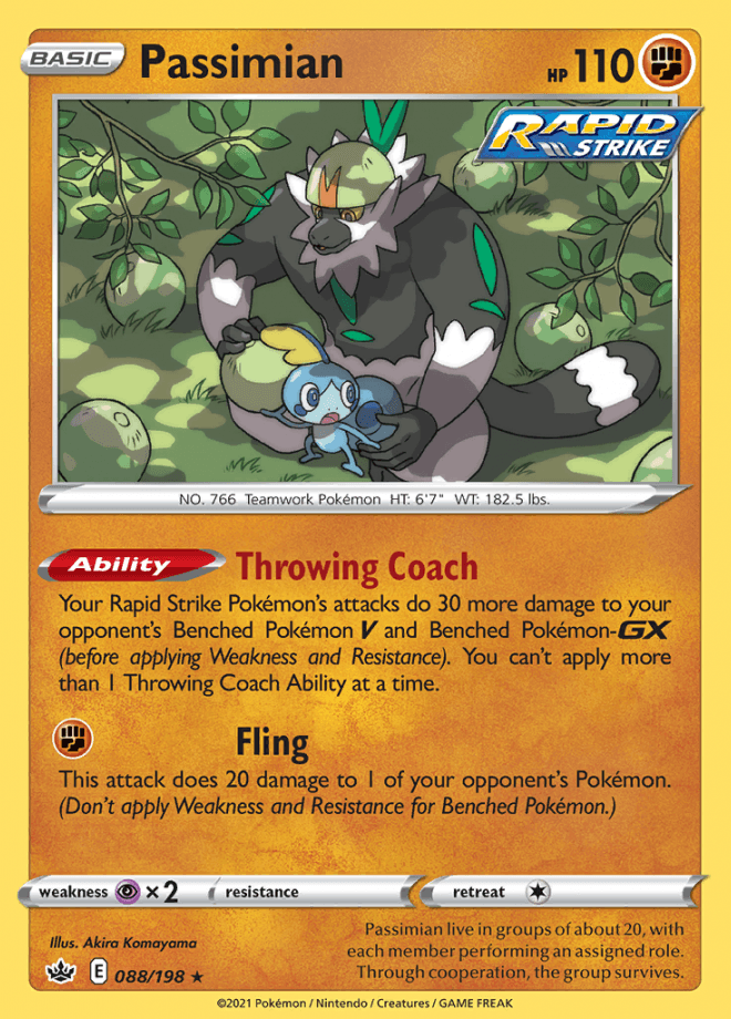 088/198 Passimian - Chilling Reign - Volution Cards and Collectables