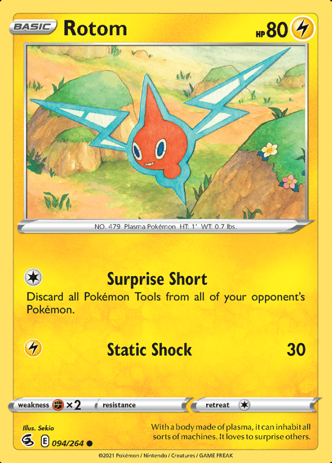 094/264 Rotom - Fusion Strike - Volution Cards and Collectables