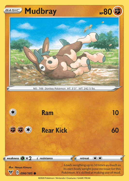 096/185 Mudbray - Vivid Voltage - Volution Cards and Collectables