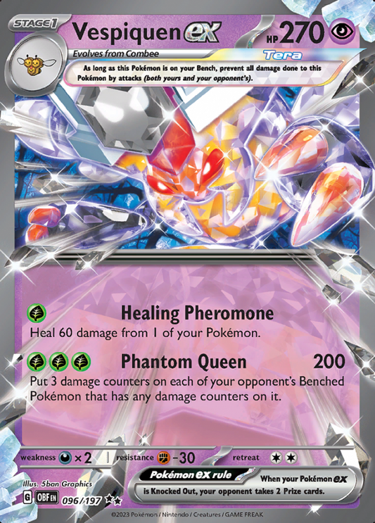 096/197 - Vespiquen ex - Obsidian Flames