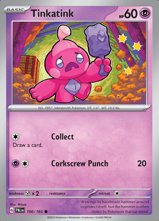 100/193 - Tinkatink - Paldea Evolved