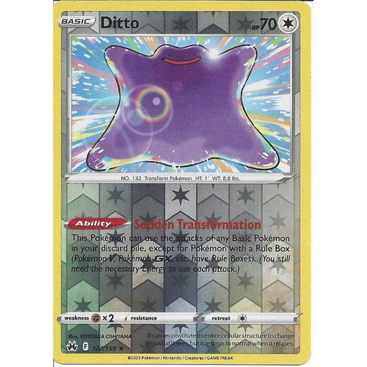 107/159 Ditto RH - Crown Zenith - Volution Cards and Collectables