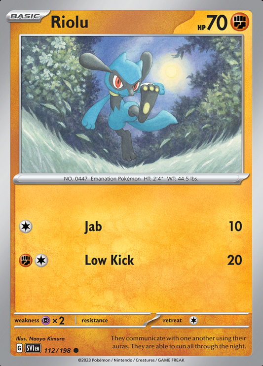 112/198 Riolu - S&V Base