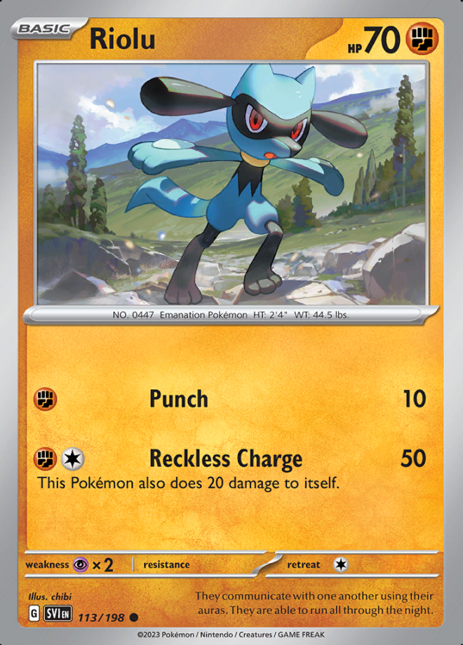 113/198 Riolu - S&V Base