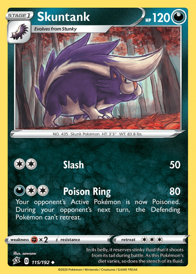 115/192 Skuntank - Rebel Clash - Volution Cards and Collectables