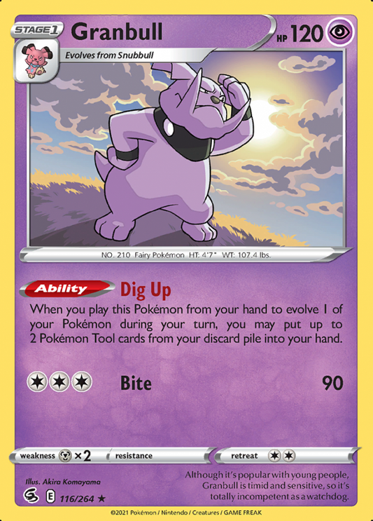 116/264 Granbull - Fusion Strike