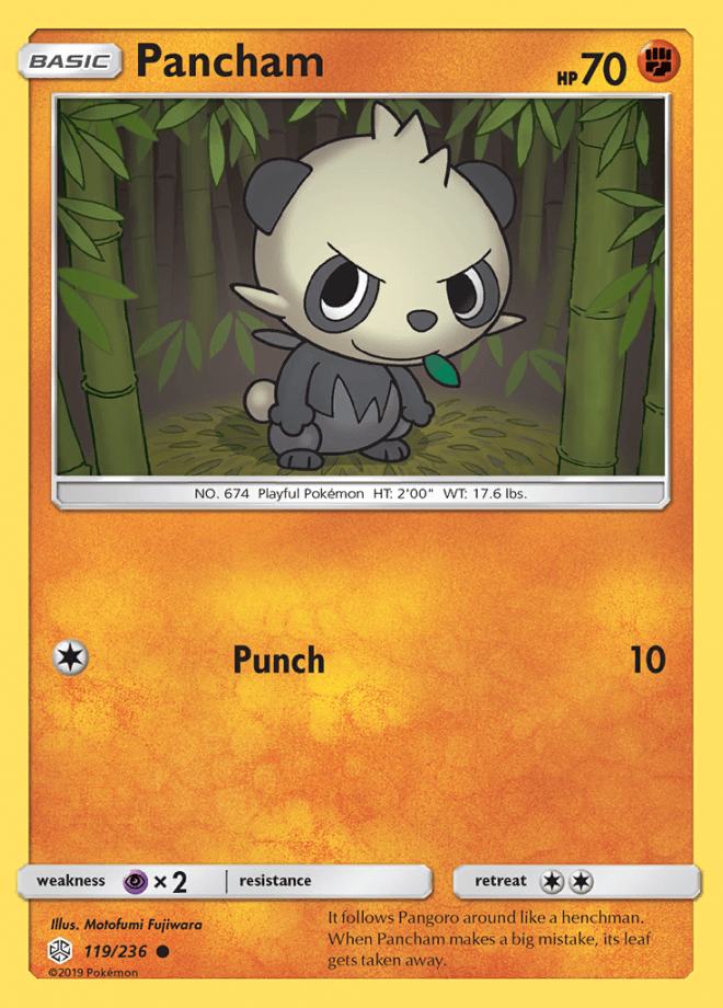 119/236 Pancham - Cosmic Eclipse - Volution Cards and Collectables