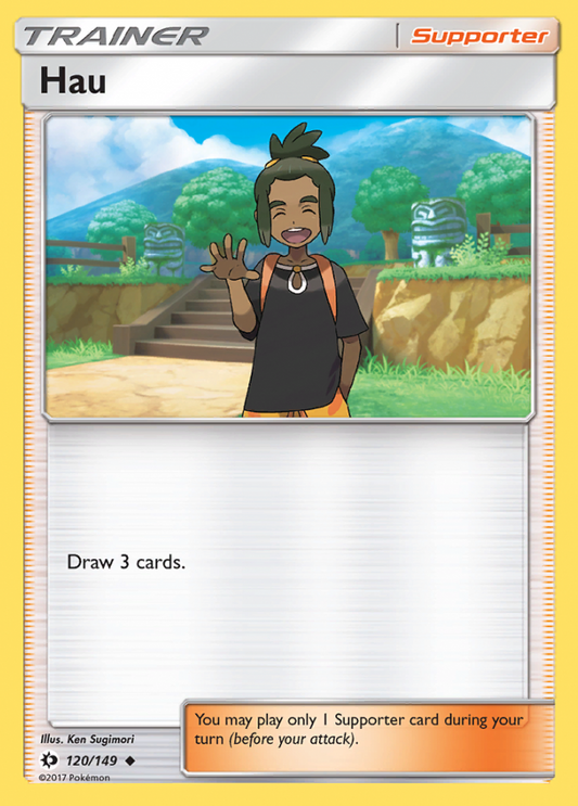 120/149 Hau - Sun & Moon Base Set