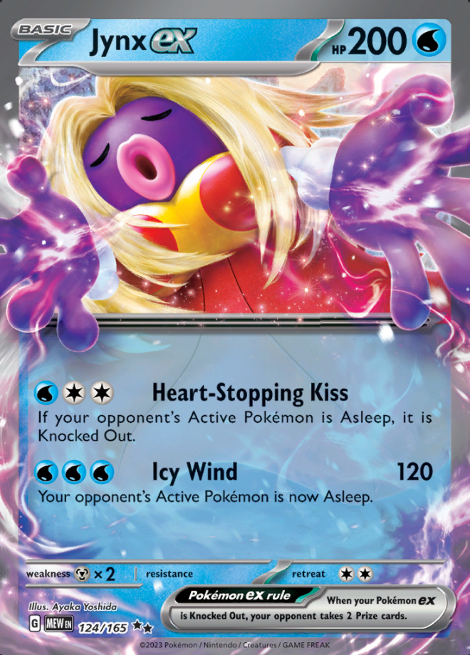 124/165 - Jynx ex - Pokemon 151