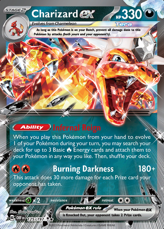 125/197 - Charizard ex - Obsidian Flames