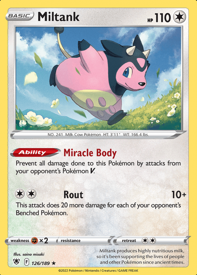 126/189 Miltank - Astral Radiance - Volution Cards and Collectables