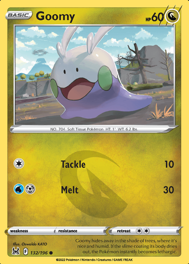 132/196 Goomy - Lost Origin - Volution Cards and Collectables