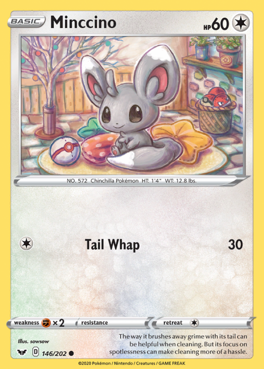 146/202 Minccino - SWSH Base