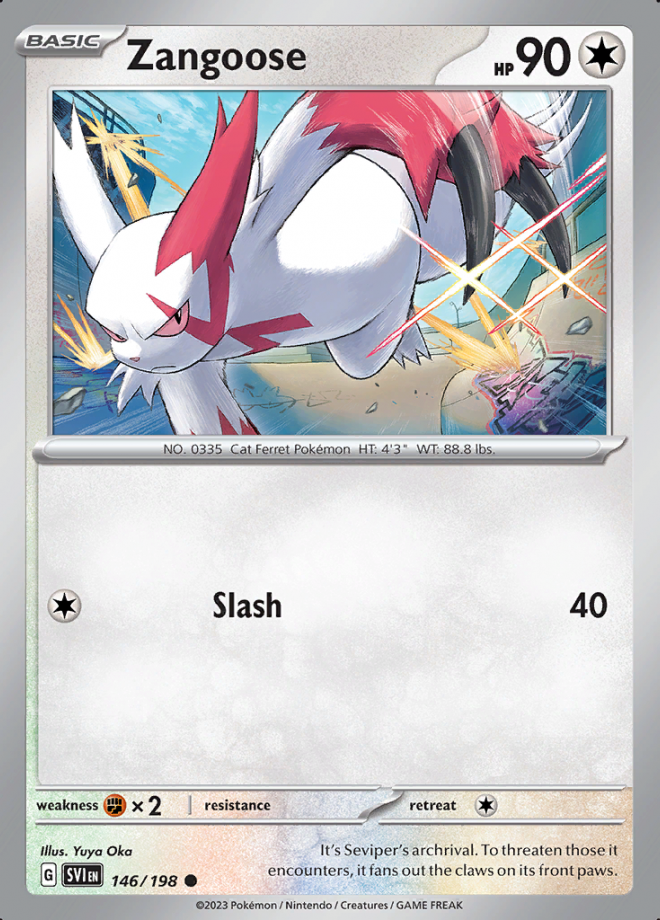 146/198 Zangoose - S&V Base