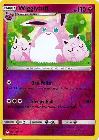 135/214 Wigglytuff RH - Unbroken Bonds - Volution Cards and Collectables