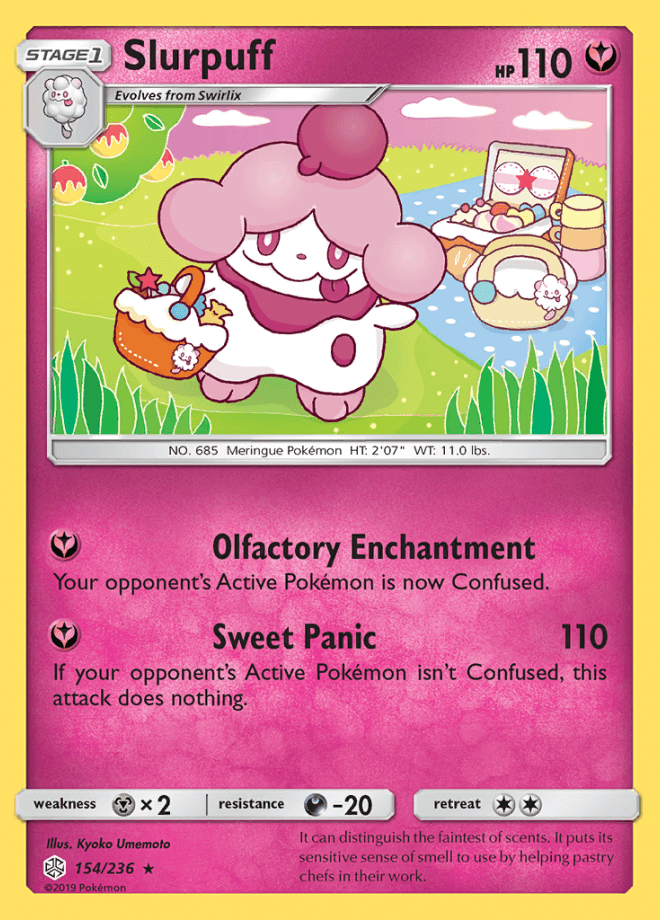 154/236 Slurpuff - Cosmic Eclipse - Volution Cards and Collectables