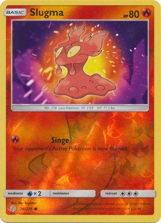 026/236 Slugma RH - Cosmic Eclipse - Volution Cards and Collectables