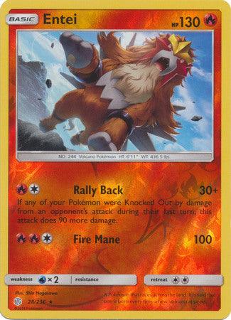 028/236 Entei RH - Cosmic Eclipse - Volution Cards and Collectables