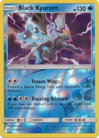 061/236 Black Kyurem RH - Cosmic Eclipse - Volution Cards and Collectables