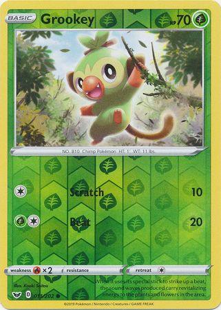 011/202 Grookey RH - SWSH Base - Volution Cards and Collectables