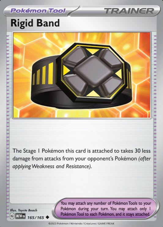 165/165 - Rigid Band - Pokemon 151