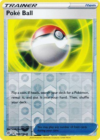 164/192 Poke Ball RH - Rebel Clash - Volution Cards and Collectables