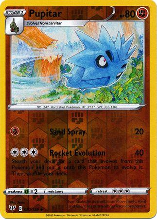 087/189 Pupitar RH - Darkness Ablaze - Volution Cards and Collectables