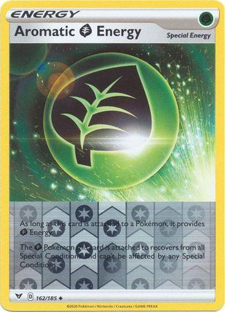 162/185 Aromatic Grass Energy RH - Vivid Voltage - Volution Cards and Collectables