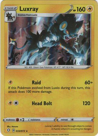 033/072 Luxray - Shining Fates - Volution Cards and Collectables