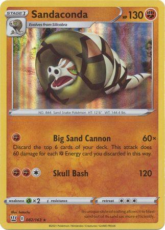 082/163 Sandaconda - Battle Styles - Volution Cards and Collectables