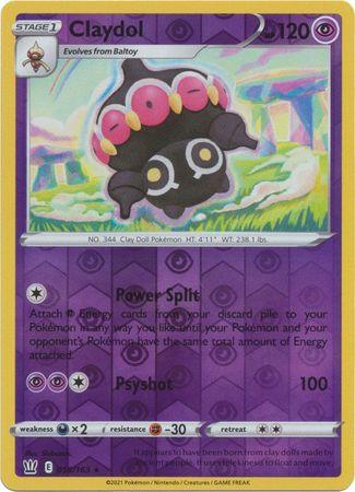 058/163 Claydol RH - Battle Styles - Volution Cards and Collectables