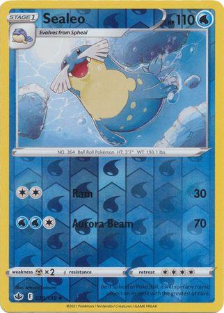 038/198 Sealeo RH - Chilling Reign - Volution Cards and Collectables