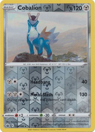 114/198 Cobalion RH - Chilling Reign