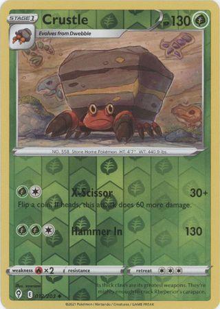 012/203 Crustle RH - Evolving Skies - Volution Cards and Collectables