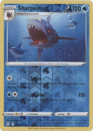 036/203 Sharpedo RH - Evolving Skies - Volution Cards and Collectables