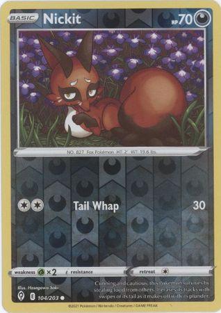 104/203 Nickit RH - Evolving Skies - Volution Cards and Collectables